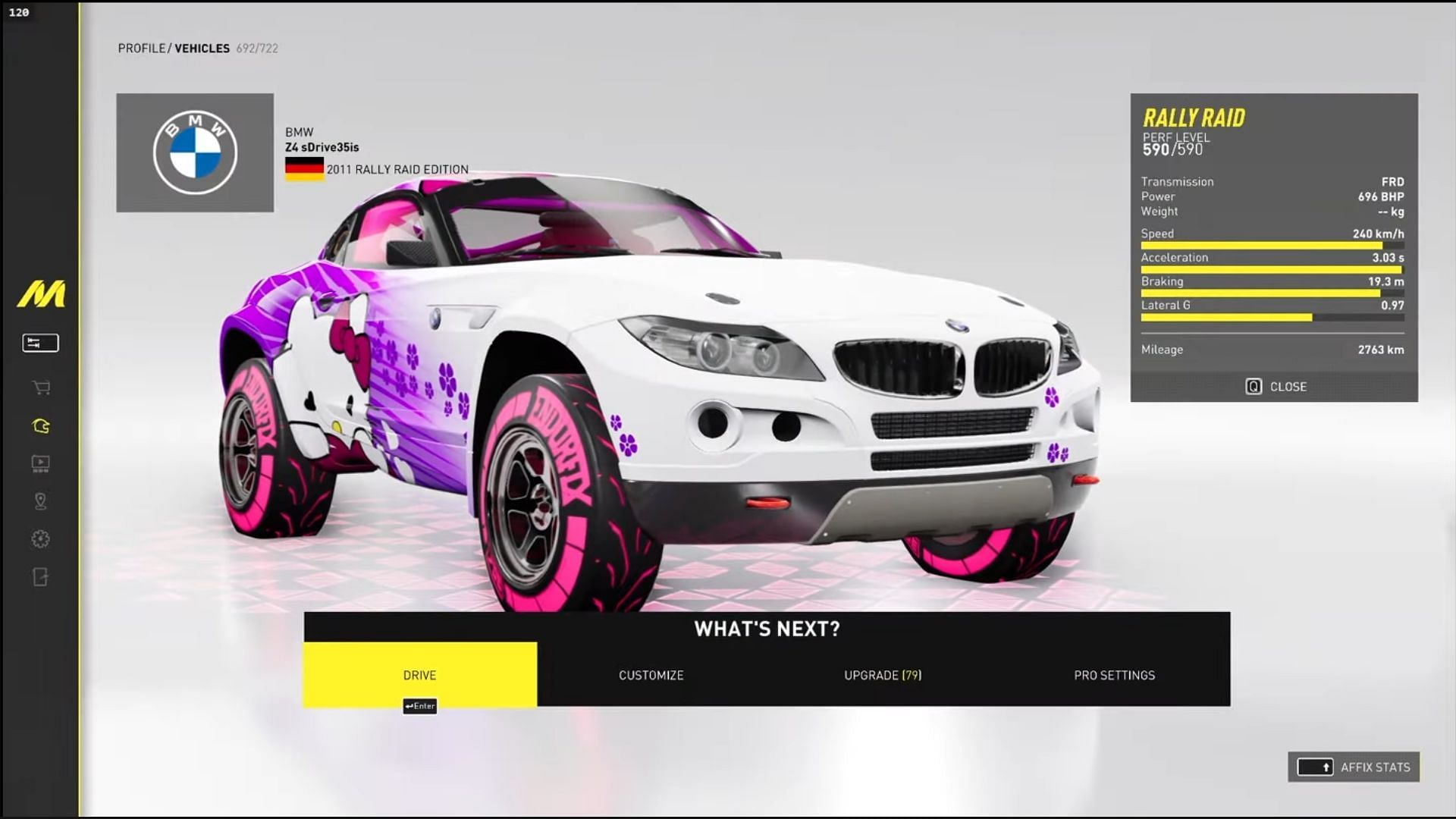 BMW Z4 sDrive35is (Image via SK Gaming || Ubisoft)